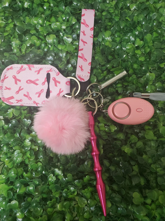 Breast Cancer Aweness Keychains