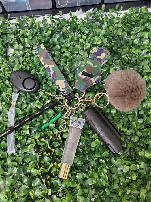 Camouflage Keychain