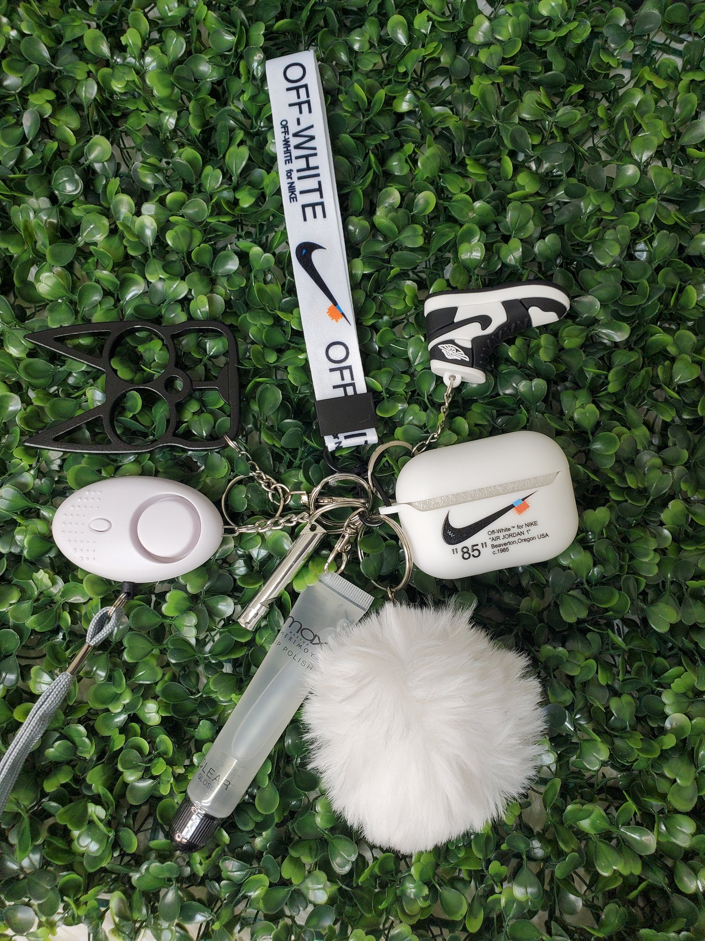 Nike Wristlet Keychain with Air Pod Pro case